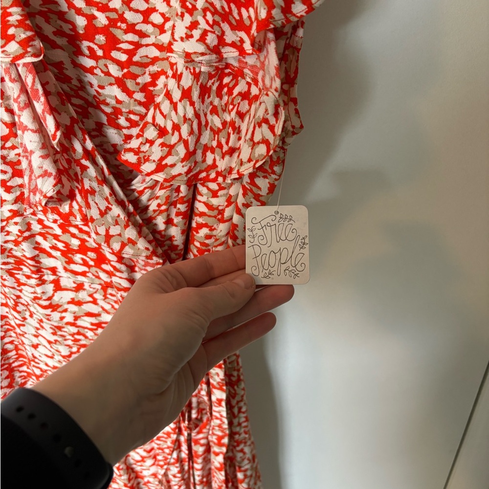 Free People French Quarter Wrap Mini Dress - Picture 3 of 6